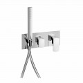 Design Shower Mixer Tap with 3-Way Diverter Made in Italy - Sika