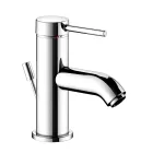 Single Lever Basin Mixer Tap Brass Round Design - Antilio Viadurini