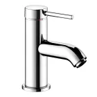Single Lever Basin Mixer Tap Brass Round Design - Antilio Viadurini