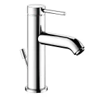 Single Lever Basin Mixer Tap Brass Round Design - Antilio Viadurini