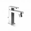 Brass Bidet Mixer Tap with Drain Made in Italy - Sika