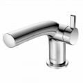 Basin Faucet 8 cm Height in Brass Without Drain, High Quality - Pinto