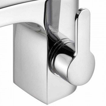 Modern Chrome Metal Bathroom Sink Faucet Without Drain - Gonzo