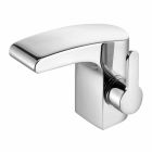 Modern Chrome Metal Bathroom Sink Faucet Without Drain - Gonzo Viadurini