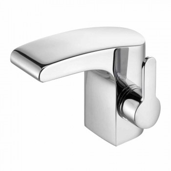Modern Chrome Metal Bathroom Sink Faucet Without Drain - Gonzo
