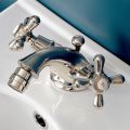 Brass Single Hole Faucet for Bidet with Classic Style Drain - Ercolina