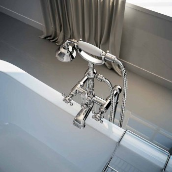 Classic Brass Bathtub Faucet Made in Italy - Riko