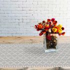 Modern Table Runner in PVC and Rectangular Polyester - Costa Viadurini