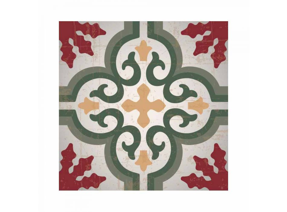 Table Runner Colored Red, Black or Green in Pvc and Polyester - Coria Viadurini