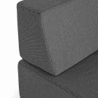 Modern Design Corner Outdoor Lounge in Homemotion Fabric - Benito Viadurini