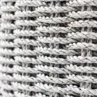 Modular Garden Lounge in Teak and Hand Woven Rope - Arjuna Viadurini