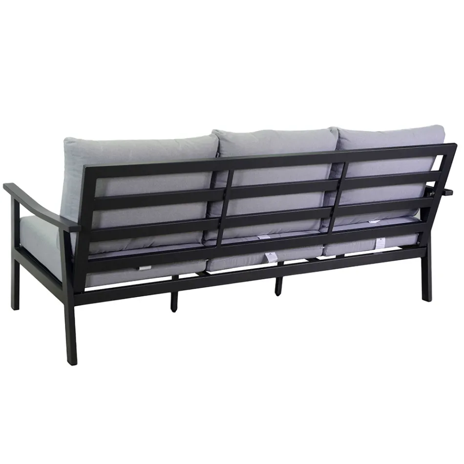 Living Room Consisting of 1 Sofa, 2 Armchairs, and 1 Coffee Table - Ticket Viadurini