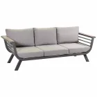 Outdoor Living Room Consisting of 1 3-Seater Sofa, 2 Armchairs and 1 Coffee Table - Righello Viadurini