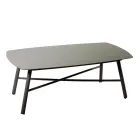 Outdoor Living Room Consisting of 1 3-Seater Sofa, 2 Armchairs and 1 Coffee Table - Righello Viadurini