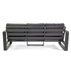 Outdoor Lounge Made of Aluminum and Polywood Armrests - City Viadurini