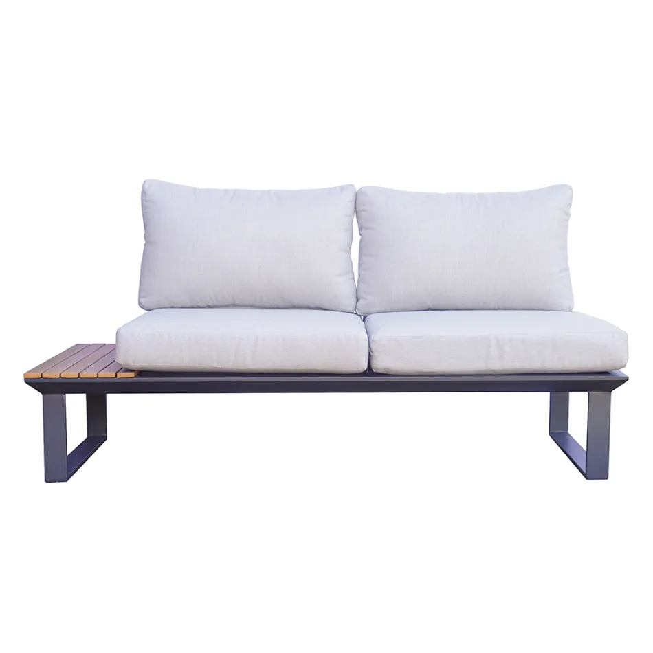 Garden Lounge Consisting of 2 Sofas and Central Table - Pippo Viadurini