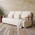 Garden Lounge with Sofa, 2 Armchairs and Coffee Table - Montorio Viadurini