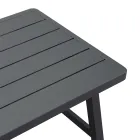 Garden Lounge with Sofa and Coffee Table Made of Aluminum - Label Viadurini