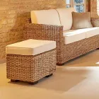 Abaca Garden Lounge Complete with Cushions - Raziel Viadurini