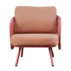 Red or Green Aluminum Garden Living Room - Regalrise Viadurini