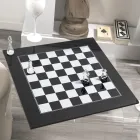 Modern Black or White Plexiglass Chessboard Made in Italy - Checkmate Viadurini