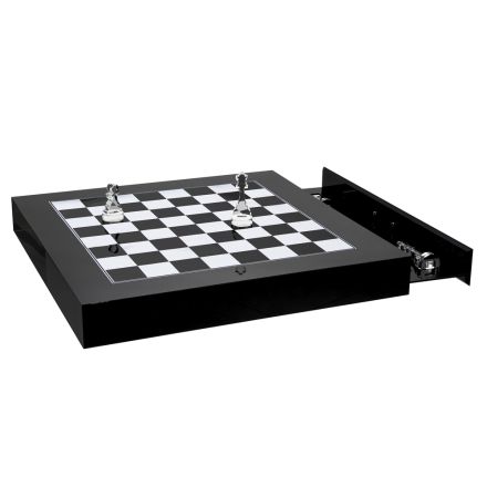 Chessboard for Chess and Design Checkers in Plexiglass Made in Italy - Chess Viadurini