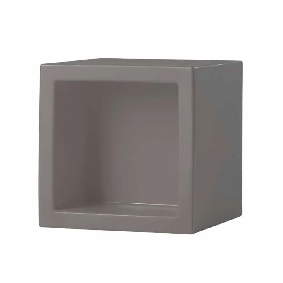 Cube colored shelf Slide Open Cube modern design made in Italy Viadurini