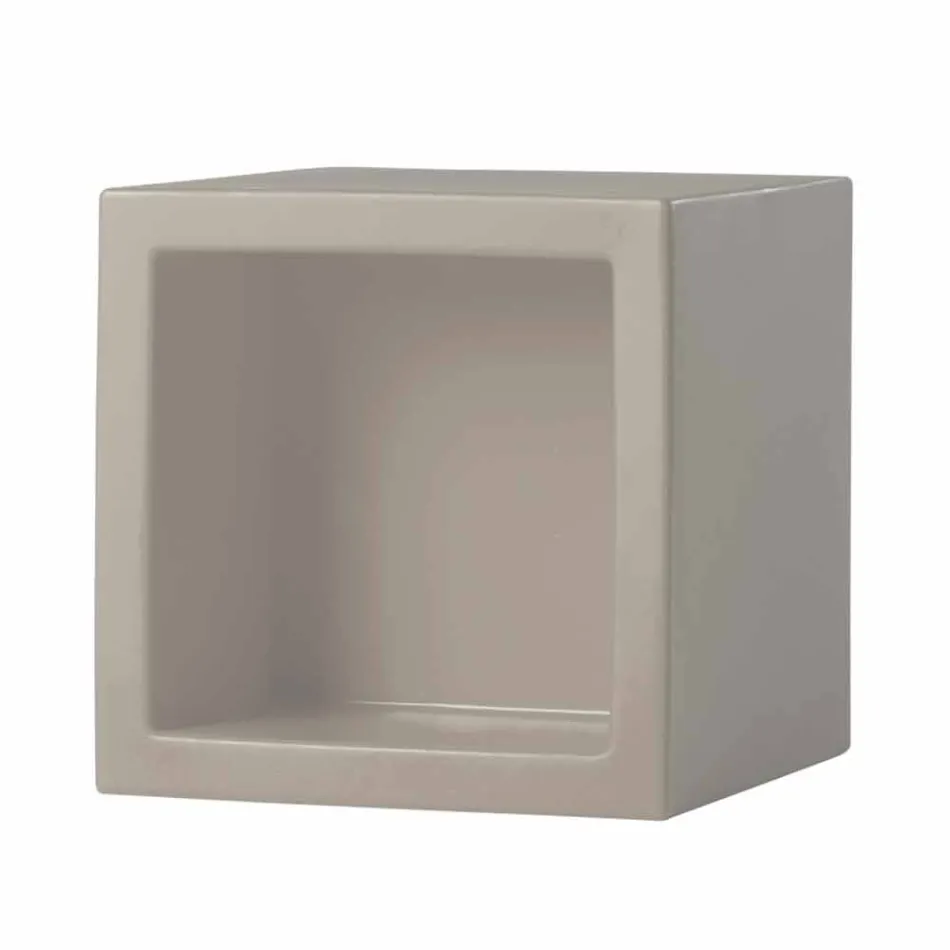 Cube colored shelf Slide Open Cube modern design made in Italy Viadurini