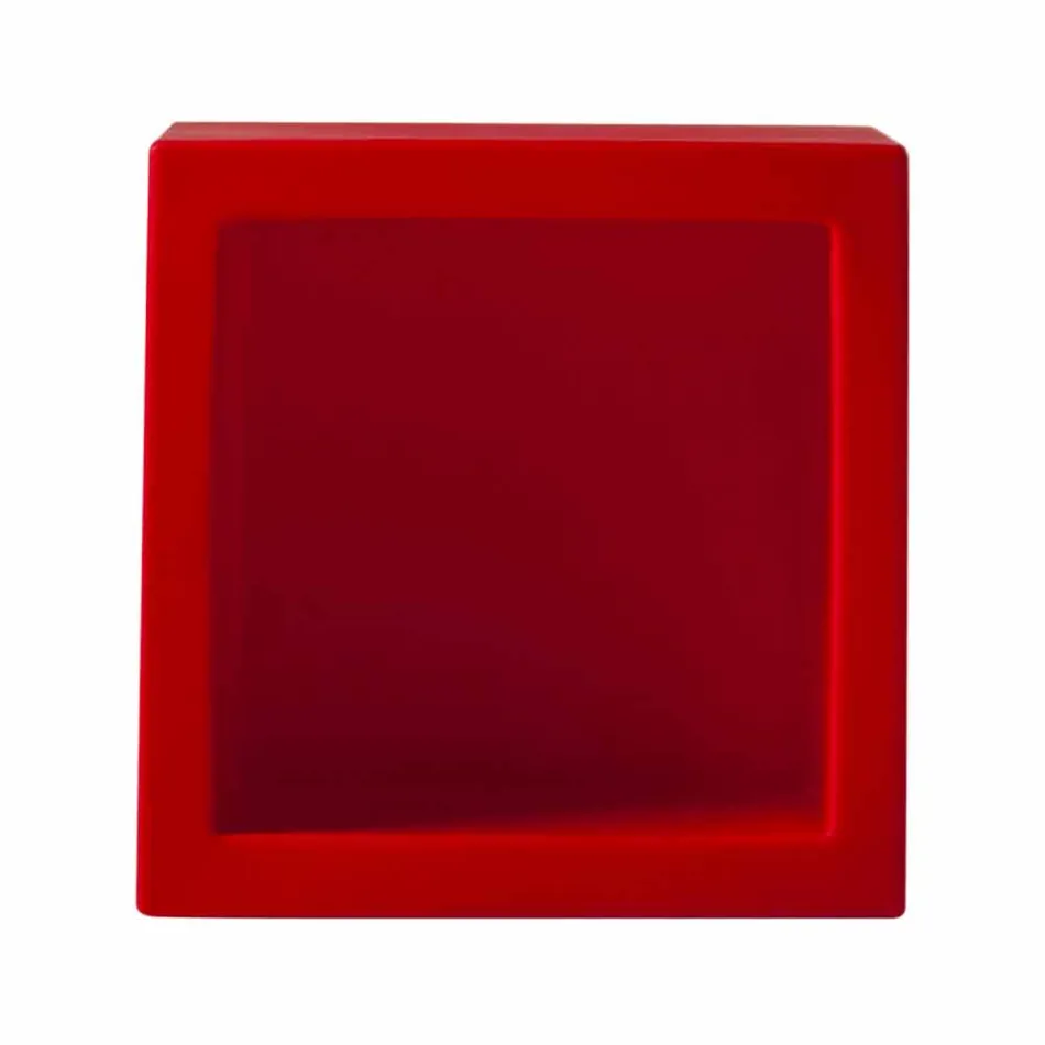 Cube colored shelf Slide Open Cube modern design made in Italy Viadurini