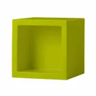 Cube colored shelf Slide Open Cube modern design made in Italy Viadurini