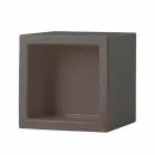 Cube colored shelf Slide Open Cube modern design made in Italy Viadurini