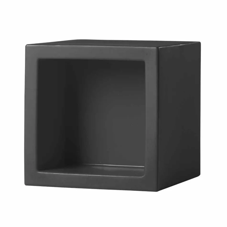 Cube colored shelf Slide Open Cube modern design made in Italy Viadurini
