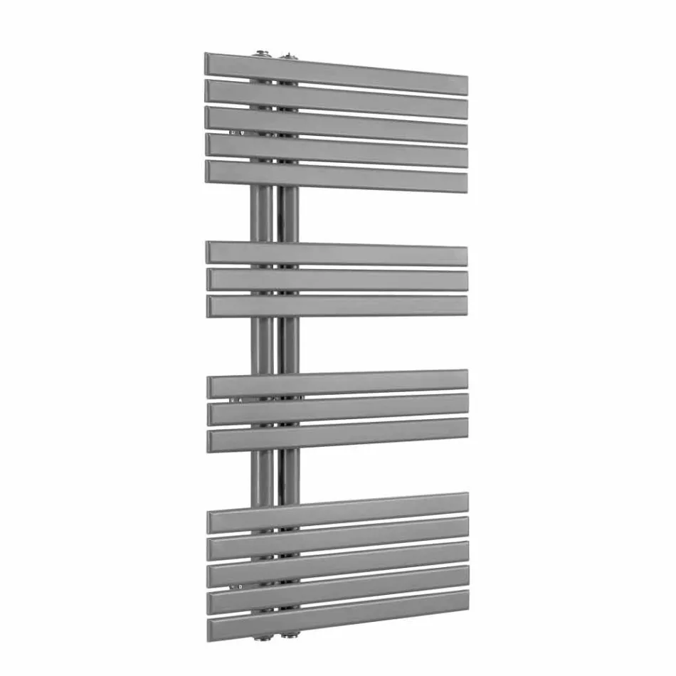 Modern Design Bathroom Towel Warmer in Steel at 386 Watt - Peacock Viadurini