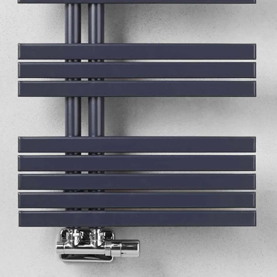 Modern Design Bathroom Towel Warmer in Steel at 386 Watt - Peacock Viadurini