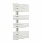 Modern Design Bathroom Towel Warmer in Steel at 386 Watt - Peacock Viadurini