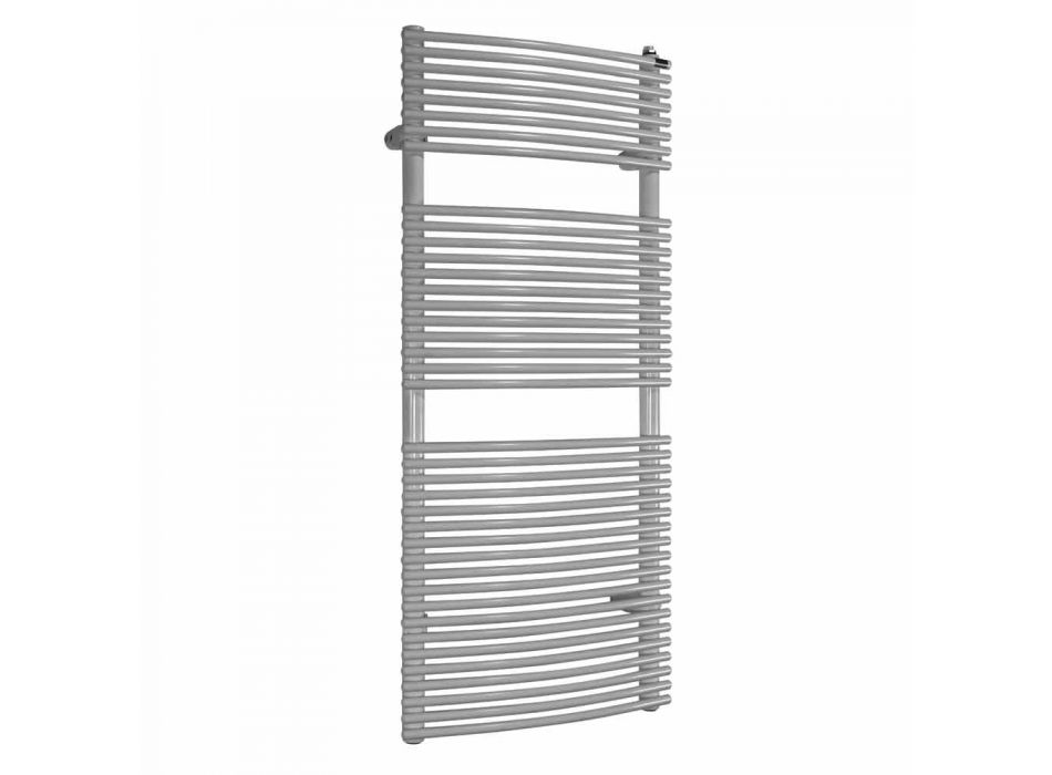 Vertical Design Hydraulic Bathroom Towel Warmer in Steel 1013 W - Griffin Viadurini