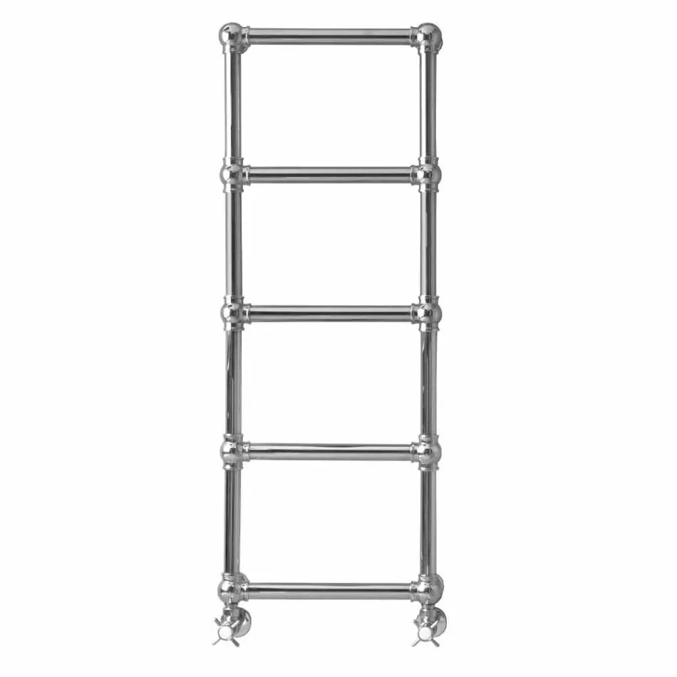 Modular Hydraulic Towel Warmer 194 W Chrome Brass Tube - Caesar Viadurini