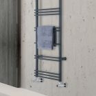 Towel Warmer with Hydraulic System in Steel Made in Italy - Pineapple Viadurini