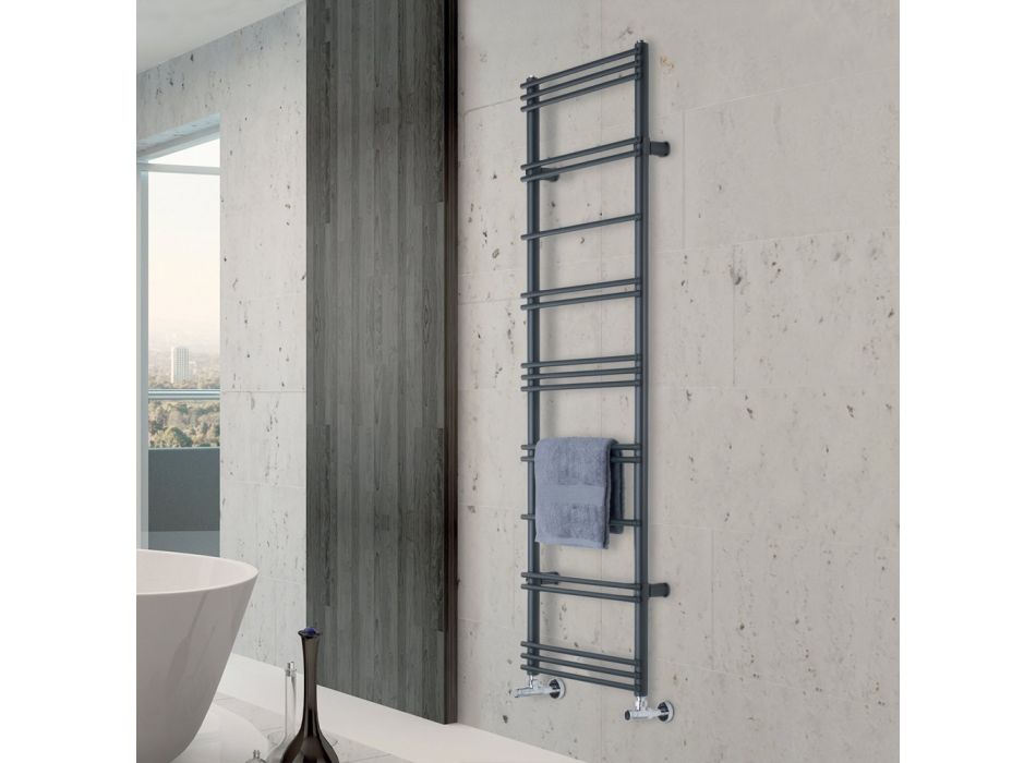 Towel Warmer with Hydraulic System in Steel Made in Italy - Pineapple Viadurini