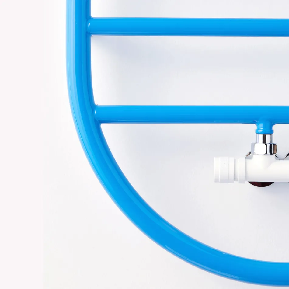 Design Towel Warmer "All Round Bubble" in Steel Made in Italy - Smooth Viadurini