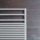 Electric Towel Warmer with Carbon Steel Structure Made in Italy - Cream Viadurini
