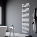 Electric Towel Warmer in Steel Pure White Finish Made in Italy - Lemon