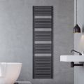Electric Towel Warmer in Steel with Jet Black Finish Made in Italy - Brownies