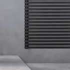 Electric Towel Warmer in Steel with Jet Black Finish Made in Italy - Brownies Viadurini