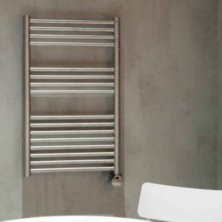 Electric Towel Warmer for the Bathroom Vertical Design in Steel 300 W - Italo Viadurini
