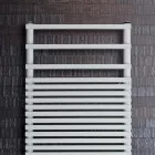 Hydraulic Towel Warmer with Carbon Steel Structure Made in Italy - Cream Viadurini