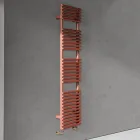 Hydraulic Towel Warmer in Carbon Steel Rust Made in Italy - Coccola Viadurini