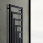 Hydraulic Steel Towel Warmer with Modern Design Made in Italy - Potentia Viadurini