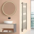 Hydraulic Steel Towel Warmer in Different Colors Made in Italy - Ibis Viadurini