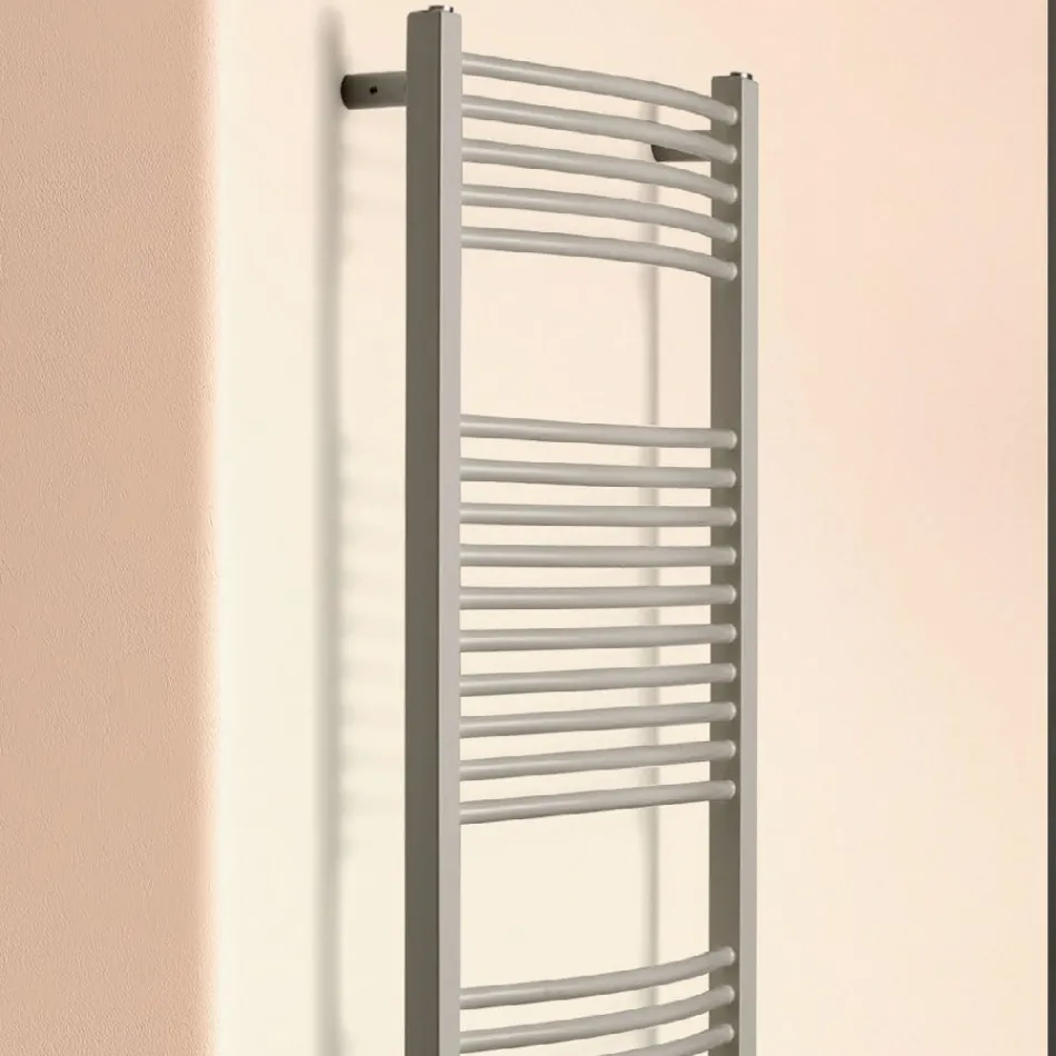 Hydraulic Steel Towel Warmer in Different Colors Made in Italy - Ibis Viadurini